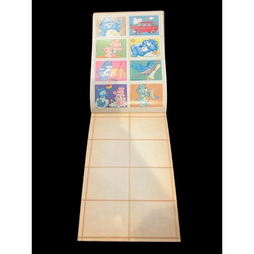 Care Bear Pizza Hut Exclusive Sticker Activity Book‎ Play It Safe 1984 NOS,